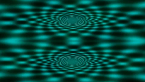 Hypnotic Green Flowing Abstract Waves Background for Technology and Sci-Fi .. Stock Footage 339352535