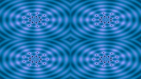 Hypnotic Green Opener: Abstract Concentric Circle Wave Background Video Stock Footage 337497122