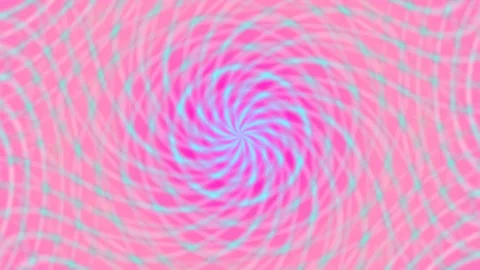 Hypnotic green spiral background abstract fluid motion wave pattern Stock Footage 337573495