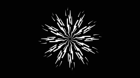 Hypnotic illusion seamless looping Stock Footage 90780799