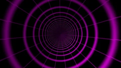 Hypnotic Infinity Tunnel Loop Stock Footage 99718558