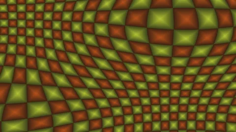 Hypnotic Interlocking Squares: A Mesmerizing Optical Illusion Stock Footage 324887580