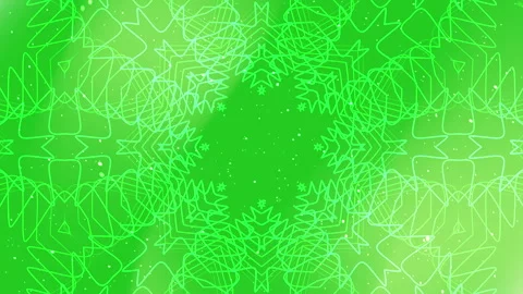 Hypnotic kaleidoscope animation Stock Footage 303559128