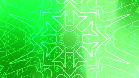 Hypnotic kaleidoscope animation Video stock 303559538