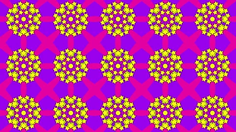 Hypnotic Kaleidoscope Stock Footage 55295710