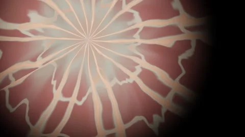 Hypnotic kaleidoscopic pattern loop for creative projects Stock Footage 325773065