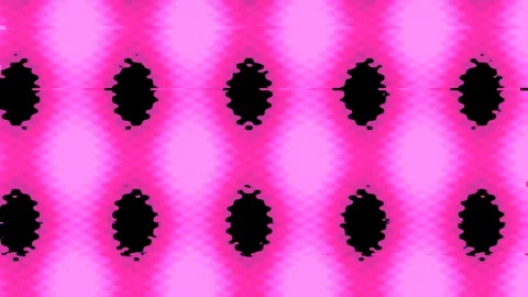 Hypnotic lavender ripple pattern background with elegant repeating black sh.. Stock Footage 336264306