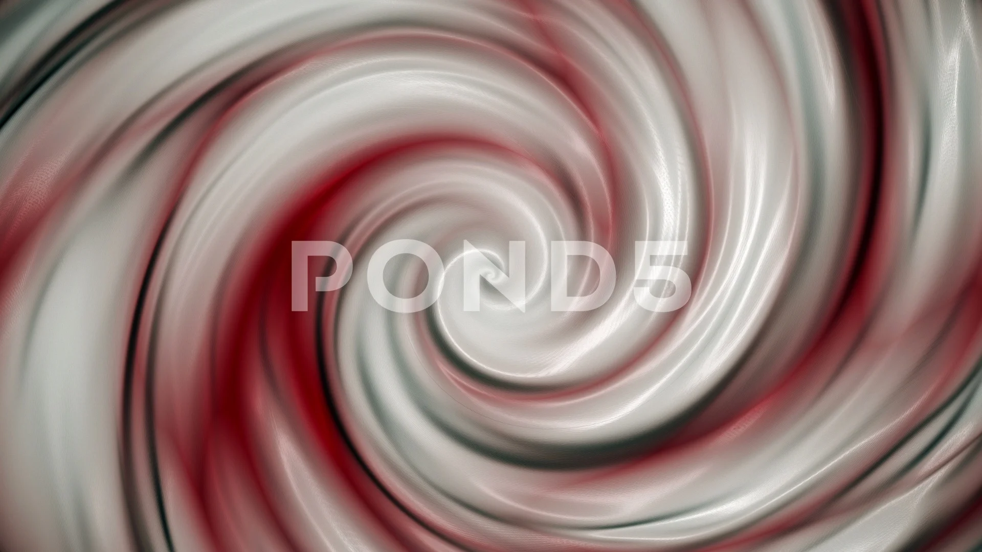 Hypnotic Liquid Spiral Motion Background, Stock Video