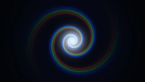 Hypnotic liquid spiral whirlpool background for seamless Stock Footage 341601273