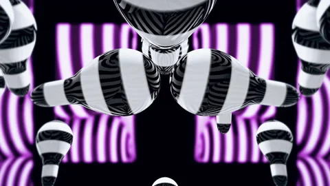 HYPNOTIC LOOP ANIMATION Stockbeeldmateriaal 138903137