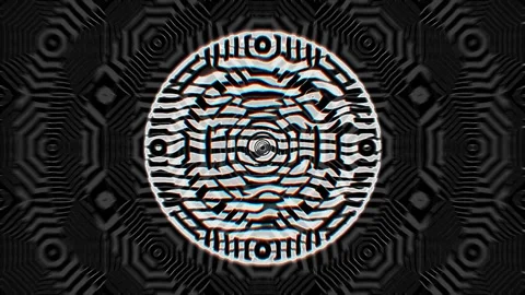 Hypnotic Loop Mandala Stock Footage 166946727