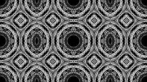 Hypnotic Mandala Shapes VJ Loop Background 4K 60 FPS 3 Video stock 267550414