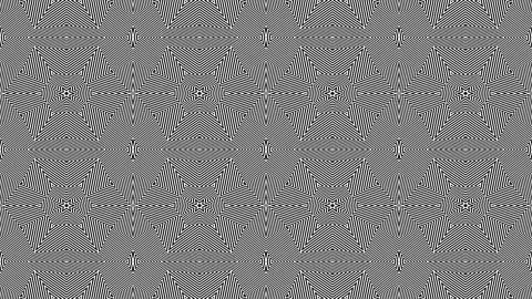 Hypnotic Monochrome Expansion: Seamless Loop Motion Background  Stock Footage 274033068