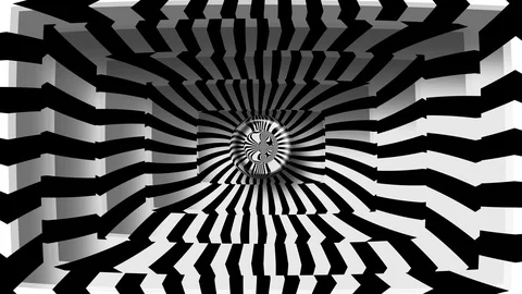 Hypnotic motion background Stock Footage 109420422