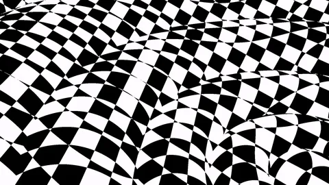 Hypnotic motion cubes. Stockbeeldmateriaal 73540603