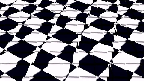 Hypnotic motion cubes. Stock-Footage 73540633