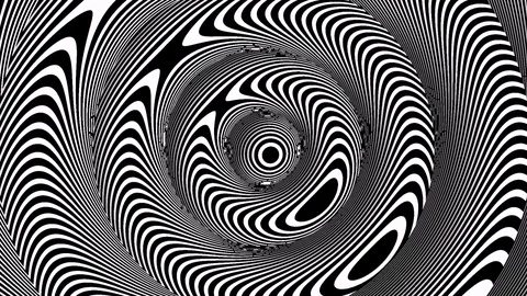 Hypnotic movement circles. Pattern. Stock-Footage 73540838