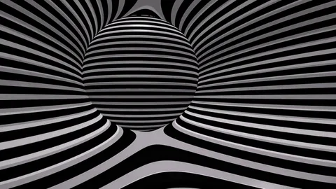 Hypnotic movement strips. Stock-Footage 73540542