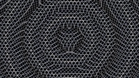 Hypnotic movement strips. Pattern. Stockbeeldmateriaal 73540864