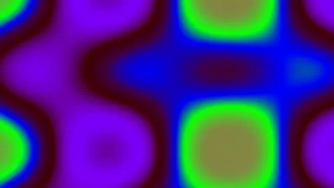 Hypnotic neon liquid flow abstract background pattern animation loop Stock Footage 341057242