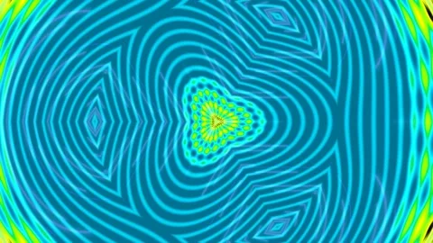 Hypnotic Orange Vortex: Abstract Digital Energy Background Loop Animation Stock Footage 335519024