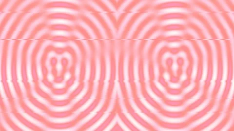 Hypnotic Pastel Wave Pattern Background Loop | Abstract Fluid Gradient Textur Stock Footage 336886814