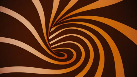 Hypnotic pattern swirl looping animation 스톡 동영상 131787937