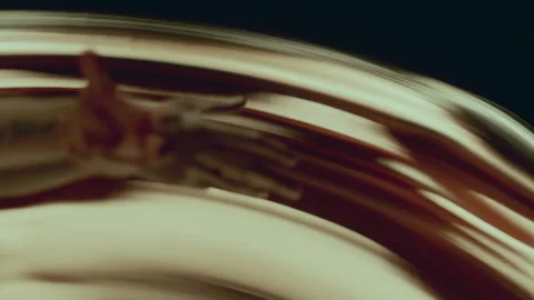 Hypnotic Performance of Dancer Reflected in Distorting Mirror 動画素材 289854892