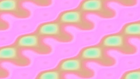 Hypnotic pink lavender wavy abstract seamless looping gradient background vid Stock Footage 336162643