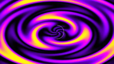Hypnotic Psychedelic Liquid Vortex Background Motion Art Wave Pattern Stock Footage 342094337
