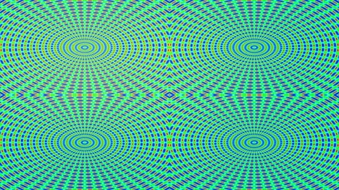 Hypnotic psychedelic retro digital vortex background loop animation Stock Footage 335520832