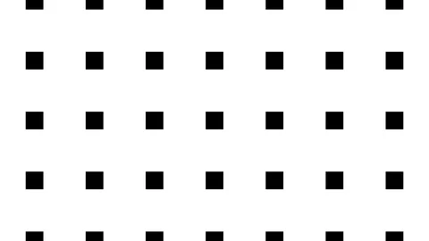 Hypnotic pulsating loopable black and white squares transition or vj backgrou Stock Footage 118279760