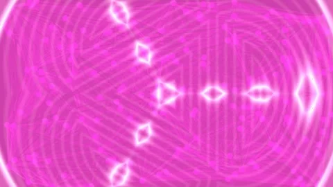 Hypnotic Purple Abstract Waves Background Technology Energy Glow Loop Stock Footage 337497698