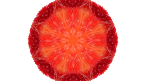 Hypnotic red fantasy object 動画素材 37839337