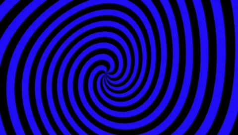 Hypnotic rotating spiral animation.  Stock Footage 316970000