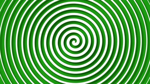 Hypnotic Rotating Spiral Seamless Loop. Stock Footage 171977207