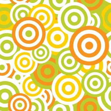 Hypnotic Seamless Pattern Background.  Illustration Stock Illustration