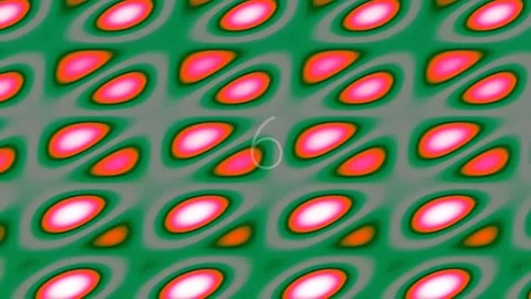 Hypnotic seamless retro geometric wave pattern background in vivid gradient.. Stock Footage 342206085