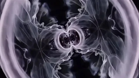 Hypnotic Smoke Loop Stock Footage 284819515