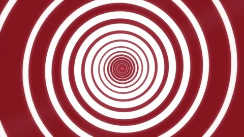 Hypnotic Spiral 4 - Hypnotizing Psychedelic Motion Background Video Loop Stock Footage 95473902