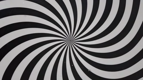 Hypnotic Spiral, 4K illusion background, Abstract colorful turning spiral motion Vídeos de archivo 322669829