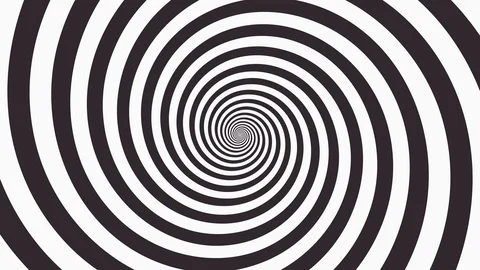 Hypnotic Spiral Background 4K Video stock 104127402