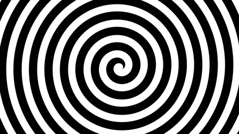 Hypnotic Spiral Background Loop  Animation 4K Seamless Tunnel. Background Stock Footage 241306482