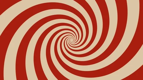 Hypnotic Spiral Background Rotating Stock Footage
