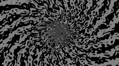 Hypnotic Spiral Background Rotating seamless with water texture Stock Footage 320353817