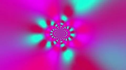 Hypnotic Spiral Circles Psychedelic Background Loop 動画素材 321241882