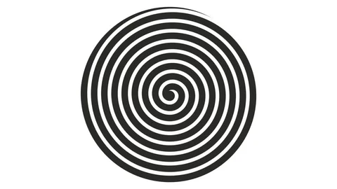 Hypnotic Spiral Stock Footage 98666562