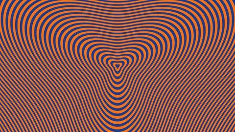 Hypnotic spiral pattern abstract design with vibrant red and blue concentri.. Stock Illustration