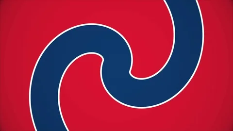 Hypnotic Spiral Retro Background vj loop Stock Footage 125115609