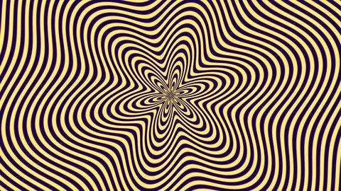 Hypnotic swirling psychedelic abstract pattern design illustration Stock Illustration
